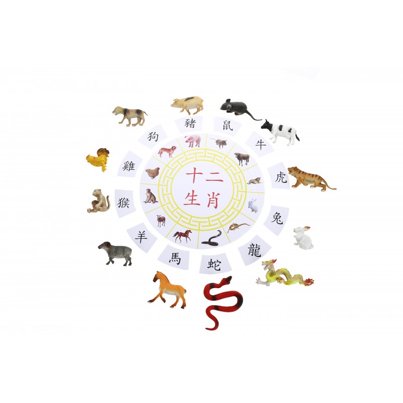 Chinese Zodiac with 12 animals Objects