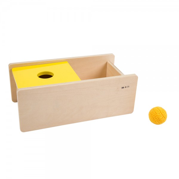 Imbucare Box With Flip Lid - Knit ball (LJLT041) by Leader Joy Montessori USA