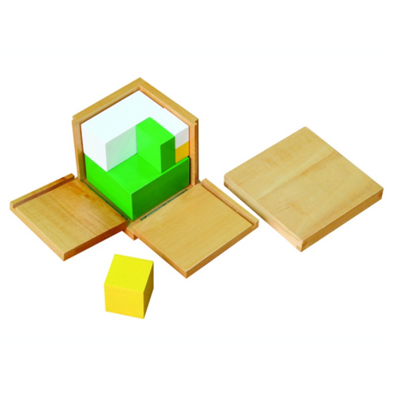 Power of 2 cube (LJMA069) by Leader Joy Montessori USA