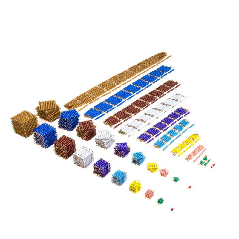 The Complete Bead set (LJMA068-2) by Leader Joy Montessori USA