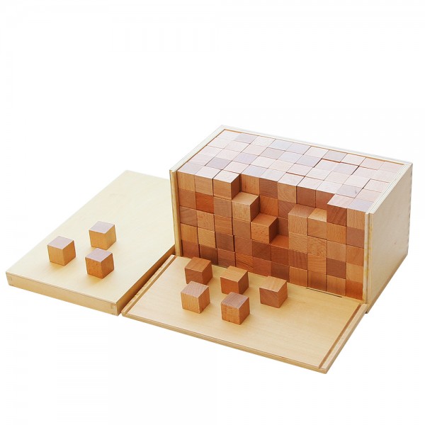 Volume Cube (LJMA074-2) by Leader Joy Montessori USA