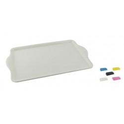 Small Melamine Tray with handles (5 colors) (LJPR072) by Leader Joy  Montessori USA