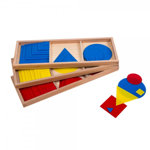 Circles & Triangles and Squares (LJSE047) by Leader Joy Montessori USA