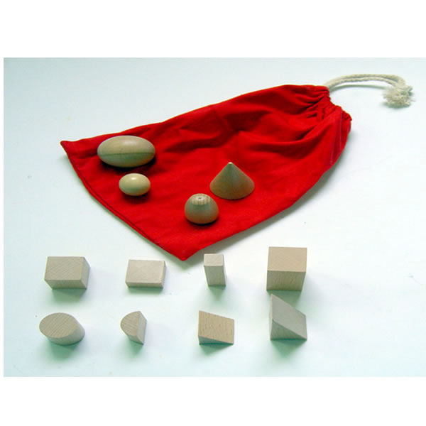 Mystery Bag 3: Diff shape & size (LJSE029-3) by Leader Joy Montessori USA
